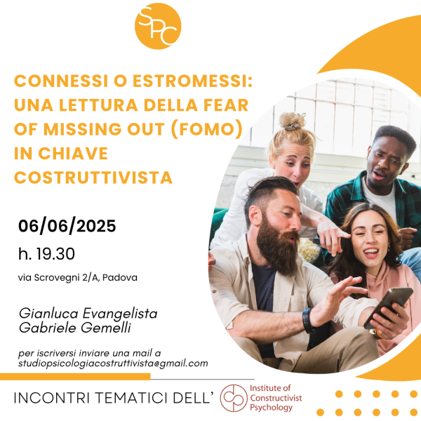  Connessi o estromessi: una lettura della Fear of Missing Out (FOMO) in chiave costruttivista